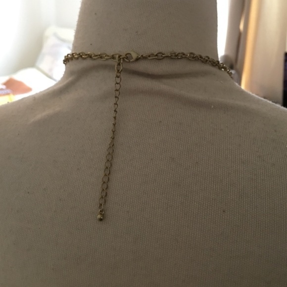 H&M Layered Blush Pink Statement Necklace - Picture 2 of 2